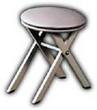 Portable Basic Dental Stool With Scissors Base-0134DNT